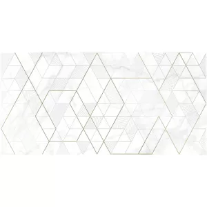 Декор Cersanit Calacatta KT2L052 ромбы белый 59.8*29.8 см