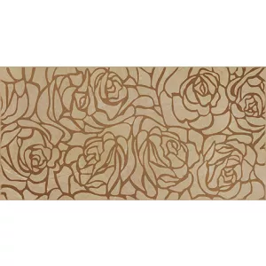 Декор Laparet Serenity Rosas коричневый 08-03-15-1349 20х40