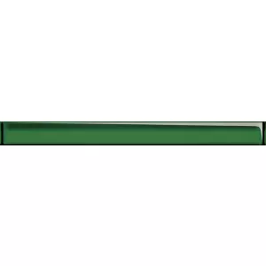 Бордюр Cersanit Universal Glass зеленый UG1H021 4x45