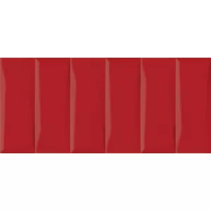 Облицовочная плитка Cersanit Evolution рельеф красный EVG413 20x44