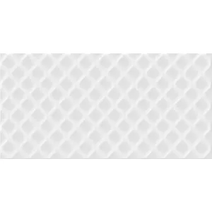 Облицовочная плитка Cersanit Deco DEL052 рельеф белый 59,8*29,8 см