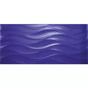 Плитка настенная Cersanit Wave WAG121 синяя 20х44