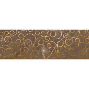 Декор Lasselsberger Ceramics Миланезе дизайн марроне флорал 20*60 см