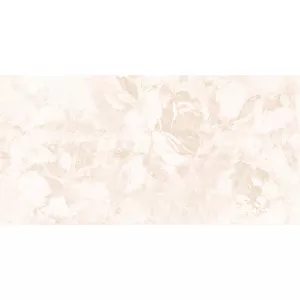 Плитка настенная Cersanit Fresco C-FRL302D декорированная рельеф цветы светло-бежевый 29,7x60