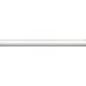 Бордюр Kerama Marazzi Диагональ белый карандаш 25*2 см
