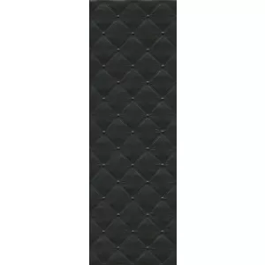 Плитка настенная Kerama Marazzi Синтра 1 структура матовый обрезной черный 40х120 см
