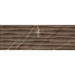 Плитка настенная Lasselsberger Ceramics Миланезе дизайн марроне волна 20*60 см