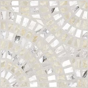 Декор Vitra Marble-Beton Круговой светлый 60х60 см